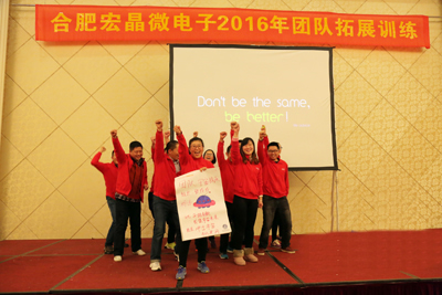 合肥宏晶微電子2016拓展訓練圓滿結束